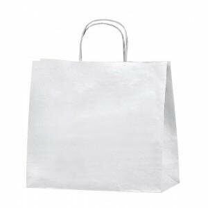 25 Bolsas de papel con asa retorcida, 30x10.5x25