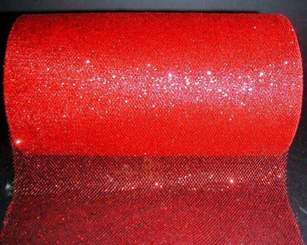 Tul con glitter 15 cms x 40 m