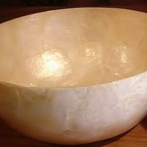 Bol de nácar aproximadamente 25×13 cms