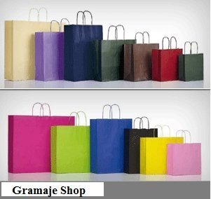 25 Bolsas de papel, 54x14x45. Varios colores