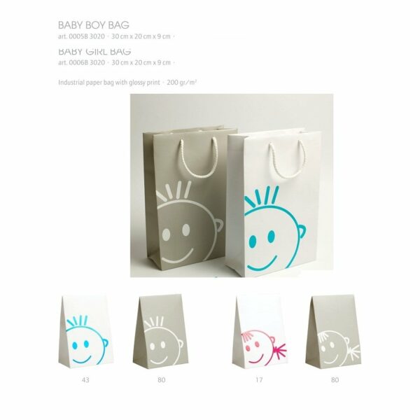 2 Bolsas de lujo niños 30x20x9 cms
