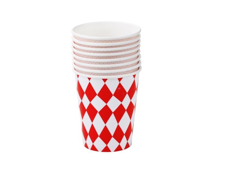 8 Vasos circo