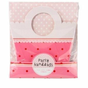 Bolsa de papel pink mix. 4 unidades16x18x5