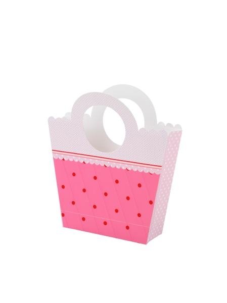 Bolsa de papel pink mix. 4 unidades16x18x5