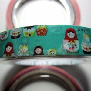 Celo japonés / Masking tape. Matryoshka 15mmx25m