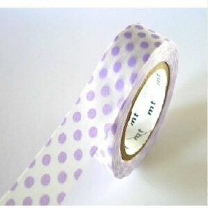 Washi tape Big dots 15MMX10M. Varios colores