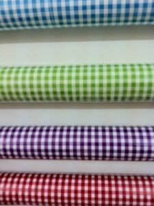 Bobina papel vichy. 70cmsX50m. Varios colores