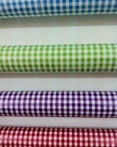 Bobina papel vichy. 70cmsX50m. Varios colores