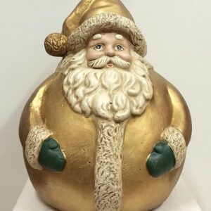 Papa noel de piedra. 3 medidas