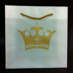 Bolsa corona 20×20 C/5 uds