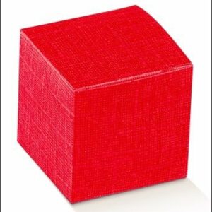 Caja de regalo roja 10x10x10 cms. C/25 uds.