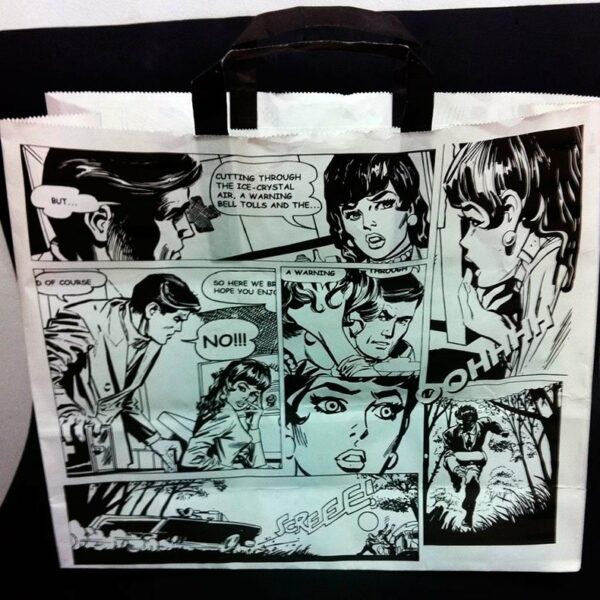 25 Bolsas Cómic 36x12x31