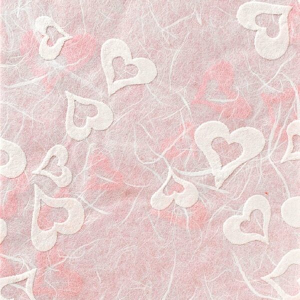 Papel corazones 70×100 C/2 uds