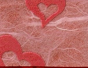 Papel corazones 70×100 C/2 uds