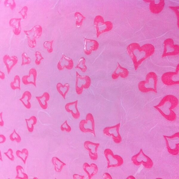 Papel corazones 70×100 C/2 uds