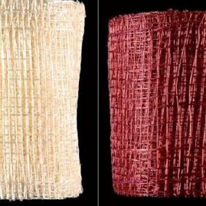 Cinta ábaca/sinamay 7.5 cms x 5 m. Varios colores