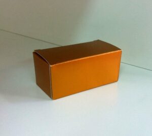 Caja de regalo cobre. C/12 uds. 7x3x3 cms.