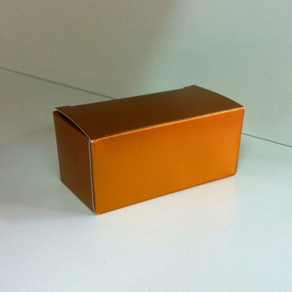 Caja de regalo cobre. C/12 uds. 7x3x3 cms.