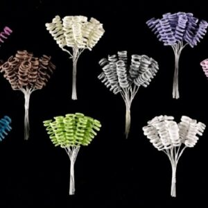 Pomo de 12 espirales. Varios colores