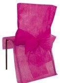 Funda para silla, de eventos, fucsia. C/10 uds