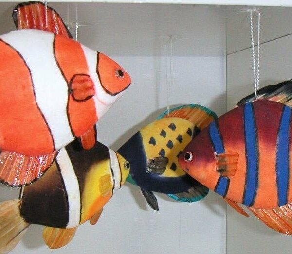 6 Peces de 19×13 cms.