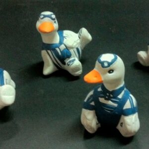 Patitos bañador azul. C/12 uds surtidas