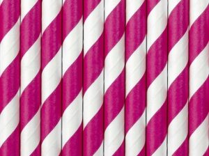 Pajitas-papel-fucsia-rosa-fiestas-gramajeshop-valencia