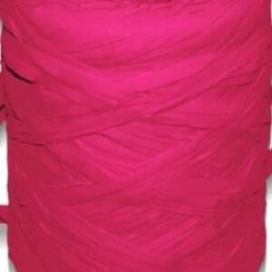 Cinta de rafia sintética. Fucsia. 200 m