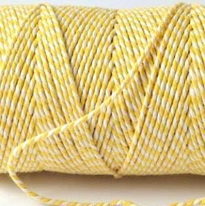 Baker´s twine amarillo, GRUESO. 100 m.