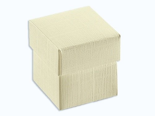 Caja de regalo blanca 12x12x9 cms c/10 uds.