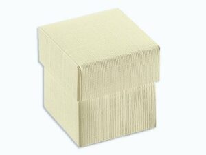Caja de regalo blanca 16.5x16.5x14 cms c/10 uds.