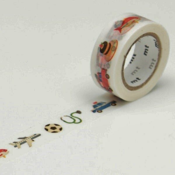 Washi tape, TRABAJAMOS 15 mm x 7 m