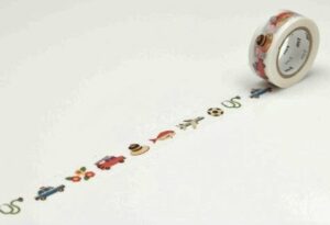 Washi tape, TRABAJAMOS 15 mm x 7 m