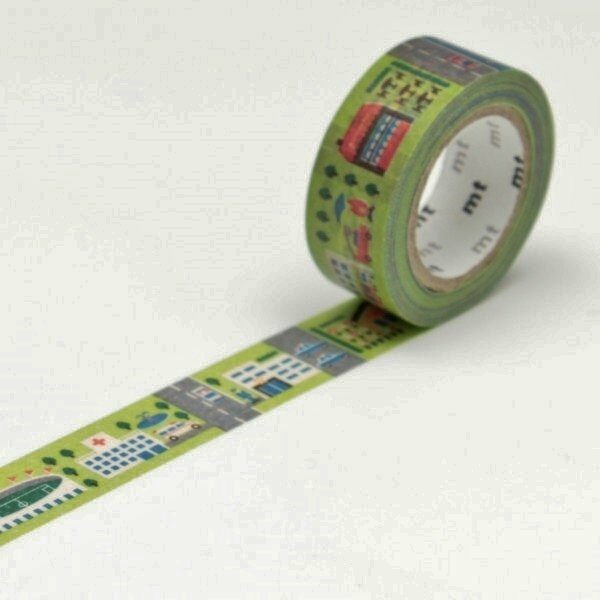 Washi tape, MI CIUDAD 15 mm x 7 m