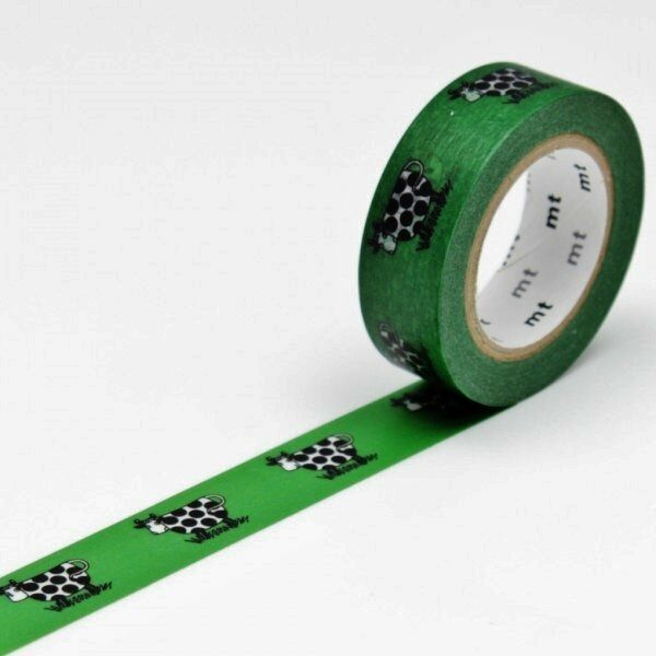 Washi tape, MI VACA 15 mm x 10 m