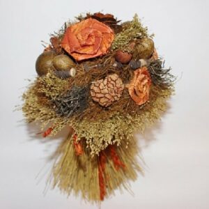 Ramo de flor seca
