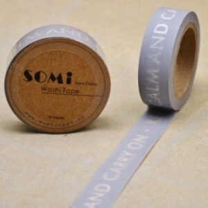 washi tape, Keep calm, 15 mm x 10 m