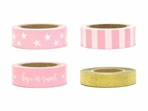 Washi-tape-rosa-dorado-scrapbook-packaging-gramajeshop-valencia