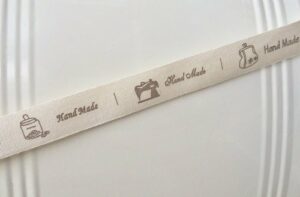 10 Metros de cinta de algodón, mod. Hand made