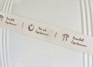 10 Metros de cinta de algodón, mod. Lyceanne