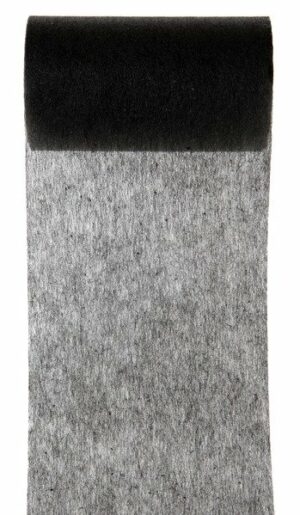 Cinta de regalo, negra 10 cms x 10 m