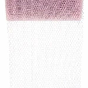 Cinta de regalo, túl rosa 8 cms x 10 m
