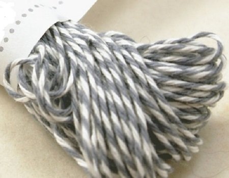 Baker´s twine gris GRUESO, bobina de 1 Kg