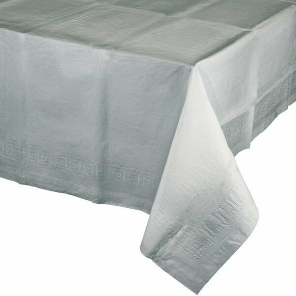 Mantel de papel plata 1.37×2.74 m.