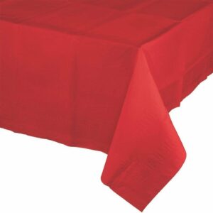 Mantel de papel rojo 1.37x2.74 m