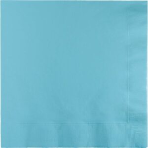 20 Servilletas de papel azul claro, 25 cms