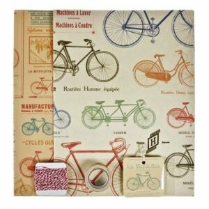 Set para empaquetado de regalo. Bicycles