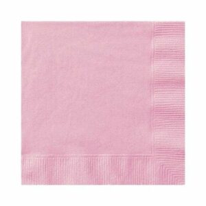 20 Servilletas de papel rosa