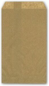 100 Sobres de papel kraft natural 7x13