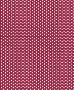 3 Hojas de papel para regalo, rojo con lunares blancos